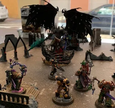 Miniaturas de Warhammer pintadas