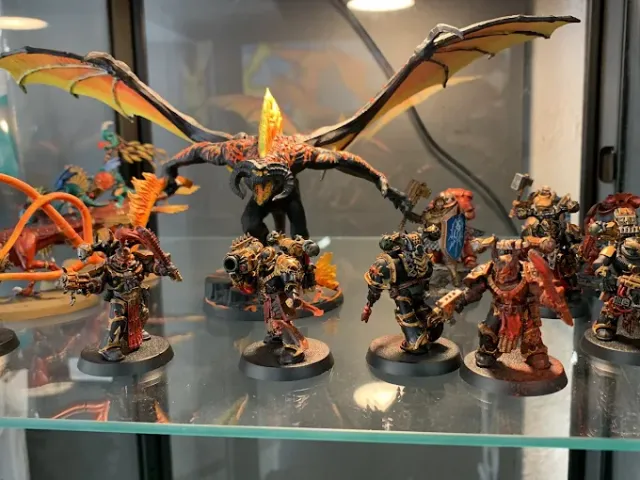 Vitrina de miniaturas