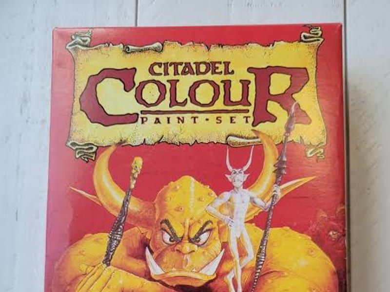 Pinturas y herramientas de Warhammer